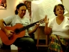 Marsiglia 2009 - esibizione di Luigi Di  Pino e Yamila cuntastorie algerina